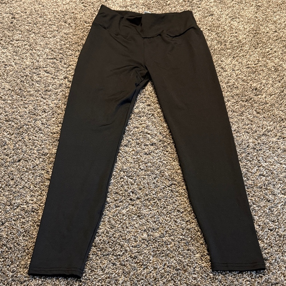 SHEIN Black Kids Leggings